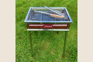 BBQコンロ(火ばさみ付)